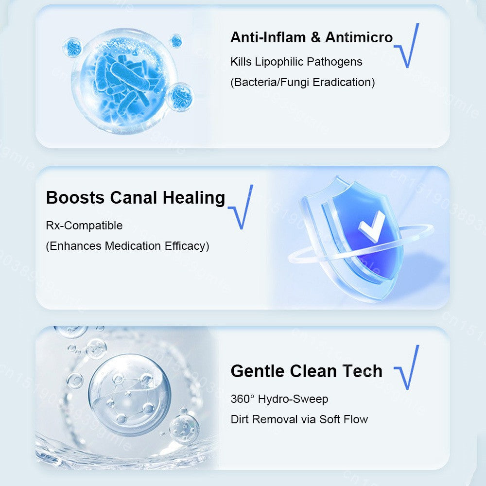 Electric Ear Wax Removal Tool Ear Dryer 2 In 1 Smart Ear Cleaner Painless Ears Cleaning Tools 5-Level Waterproof Massage Safe