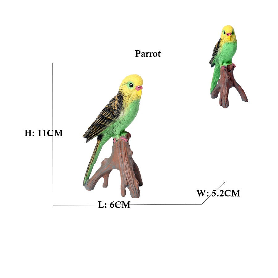 Owl Flamingo Turkey Toucan Seahawk Model Animal Figurines Plastic Bird Toy Action Figure Jungle Adventures Kids Gifts Forest zoo