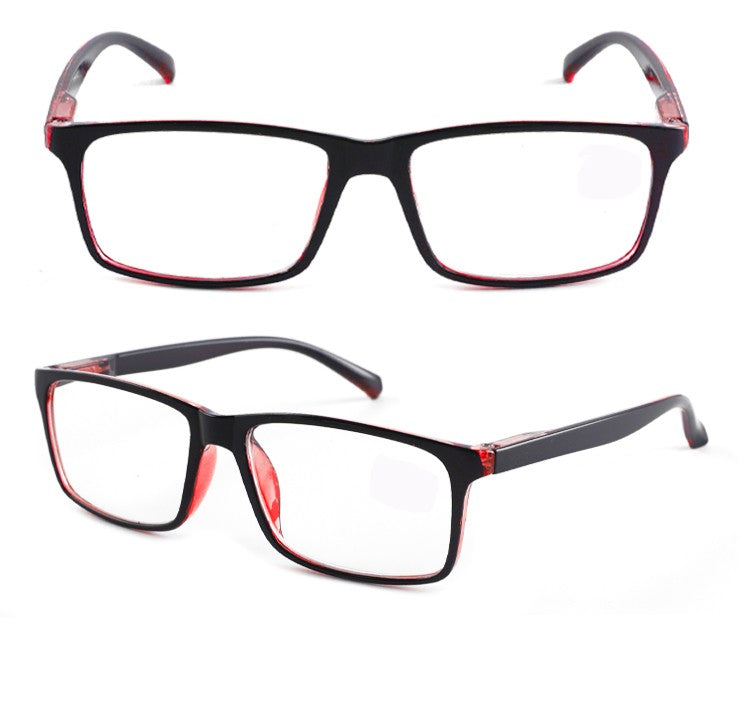 Reading Glasses for Men Women Sports Anti-blue Light Reading Eyewear Black Red Presbyopia Eyeglasses +100 to+400 glasses