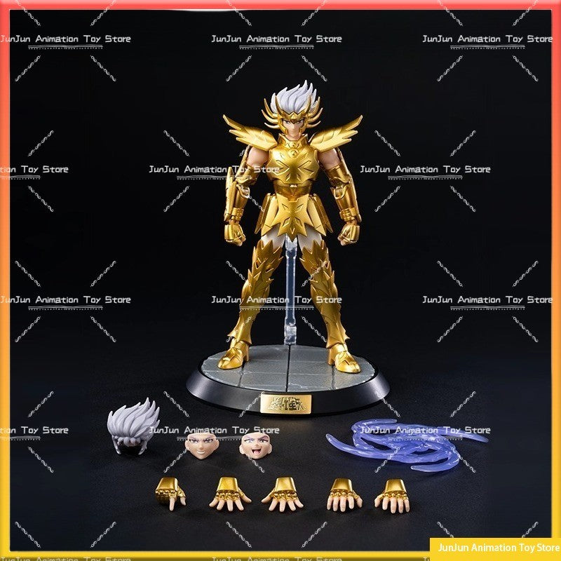 In Stock Original Saint Seiya Saint Seiya Stars Edition Capricorn Cancer Draco Toy Collection Gift Action Figure