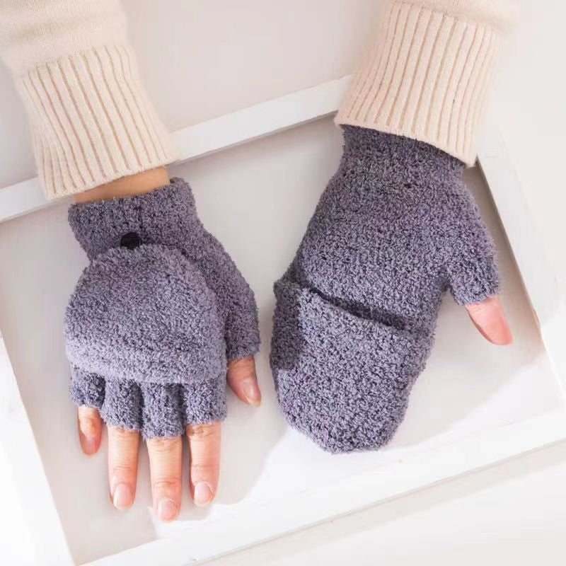 Avatar Fire and Ash Gloves Disneys Boy Winter Flip Cover Mittens Kids Outdoors Warm Cute Glove Children Clothes Accessories Gift