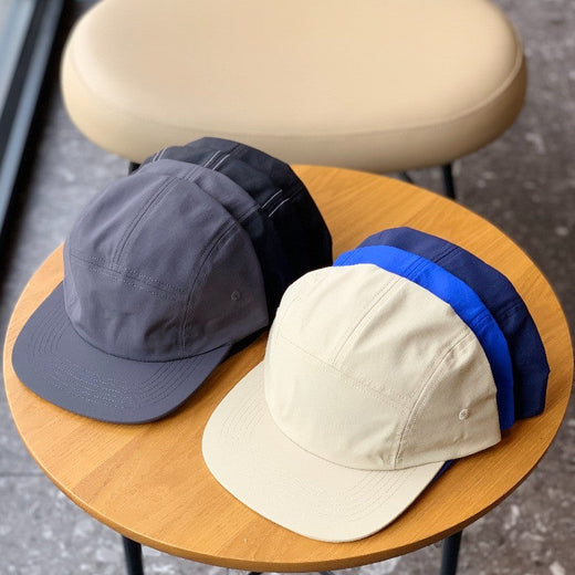 Quick-drying 63cm Large Flat Baseball Cap Men Women Light Breathable Sports Short Brim 5 Panel Running Hat Nylon Hats for Men