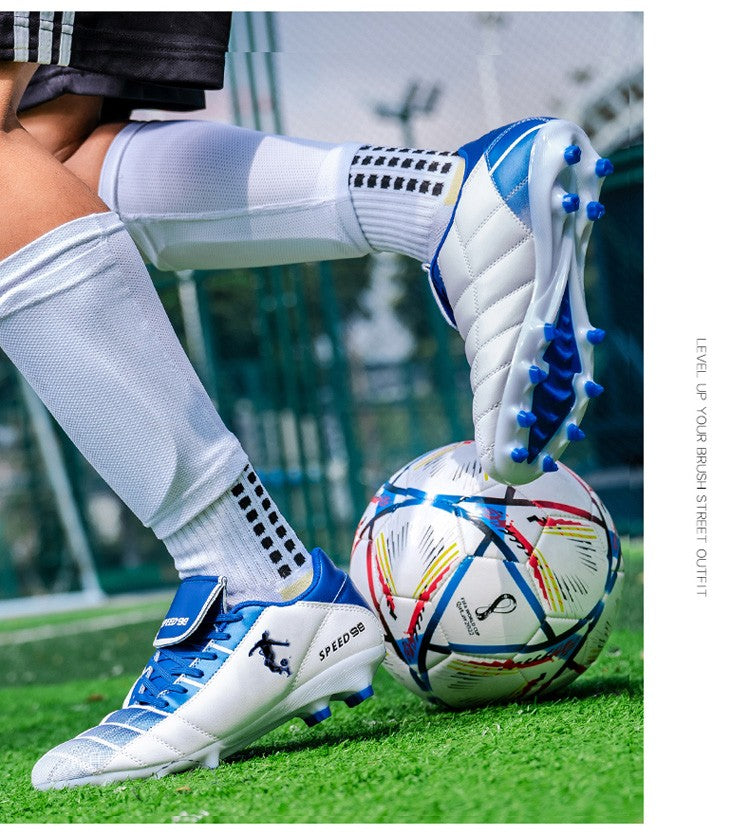New Men Football Field Boots Studded Society Indoor Cleats Soccer Shoes TF/FG Comfortable Unisex Outdoor Match Training Sneaker