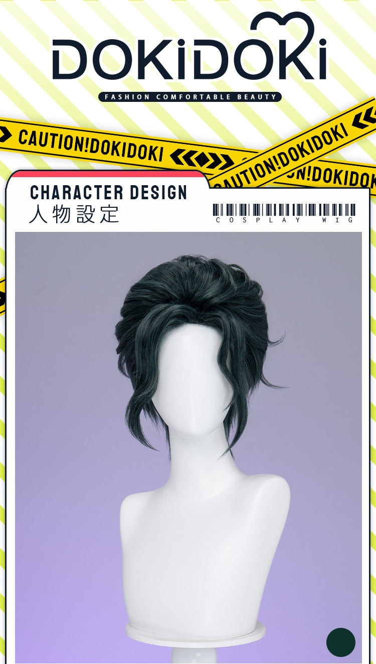 ?Ready for Ship?Idia Malleus Leona Vil Crowley Wig Game Cosplay DokiDoki Men 120cm Long Hair Fiber Idia Halloween Free Wig Cap