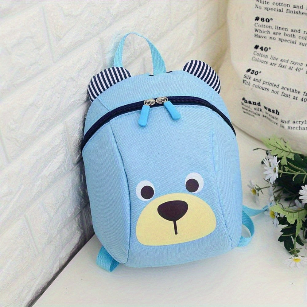 Bear 1-3 Years Old Anti-lost Schoolbag Piggy Cartoon Boys and Girls Kindergarten Primary and Secondary School Backpack