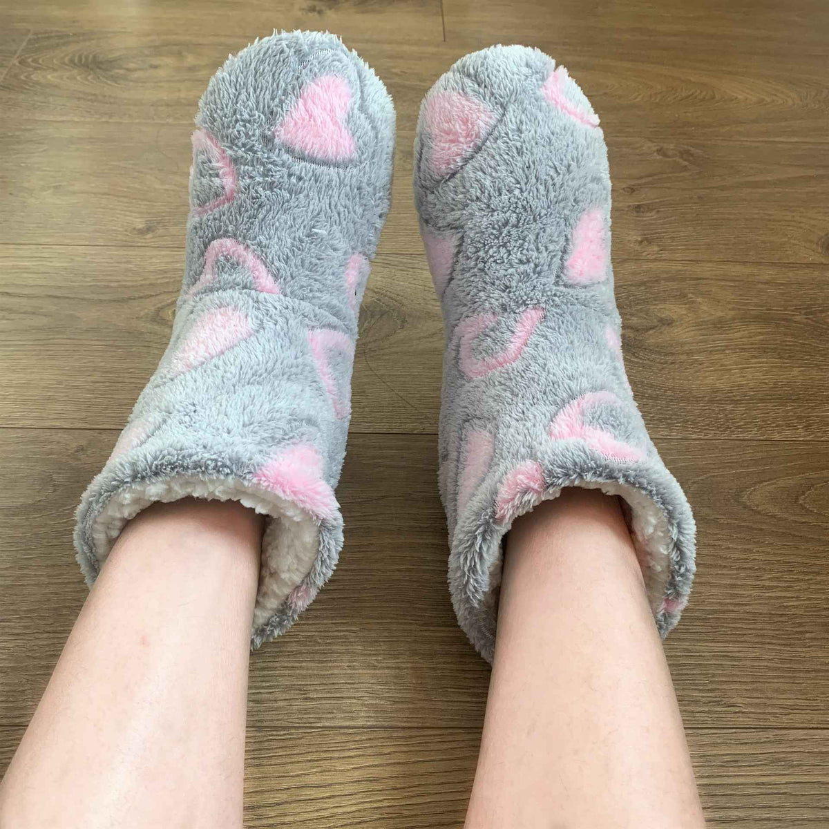 Women Soft Sole Boots Slippers Ankle Shoes Winter Indoor Plush Thickened Warm Fur Slippers Platform Shoes Home Boots Footwear