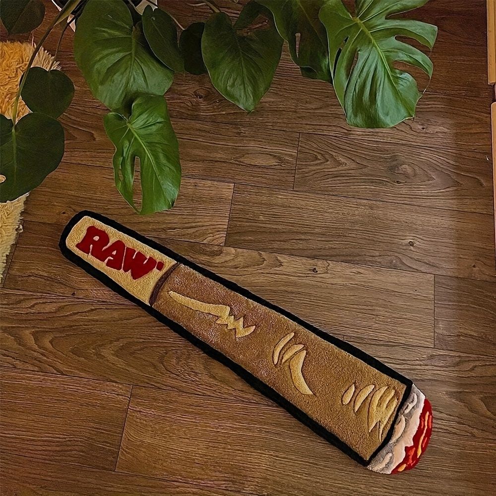 VIKAMA Creative Special Carpet Cigarette Cigar Floor Mat Doormat Living Room Carpet Rug For Bedroom Feature Decoration Home Deco