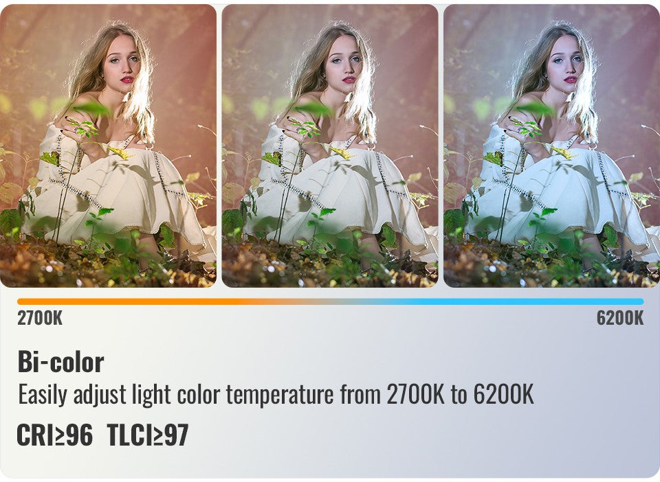 ZHIYUN Official CINEPEER CM25 25W Led Lights Bi Color Handheld Pocket Video Light Photo Lamp Fill Light Photography Lighting