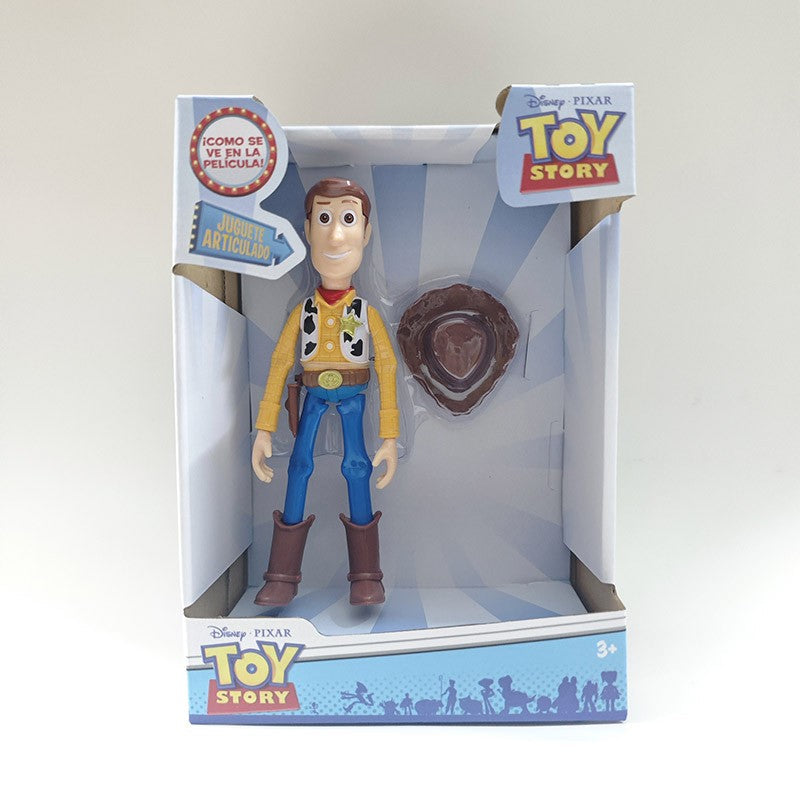 Woody Buzz Lightyear Cute Action Figures Pixar Toy Story Anime Cartoon Model Doll Collection Children Kids Xmas Gift