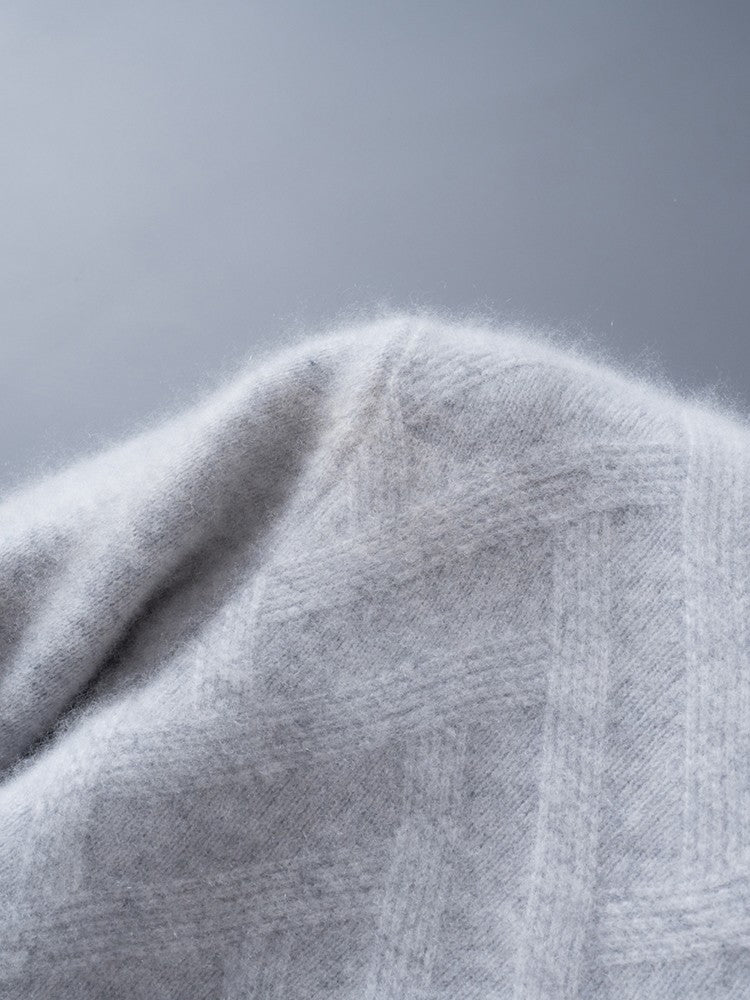 Men's Cashmere Sweater Autumn Winter O-neck Long Sleeve Pullover Casual Clothing 100% Merino Wool high-end Knitwear Top