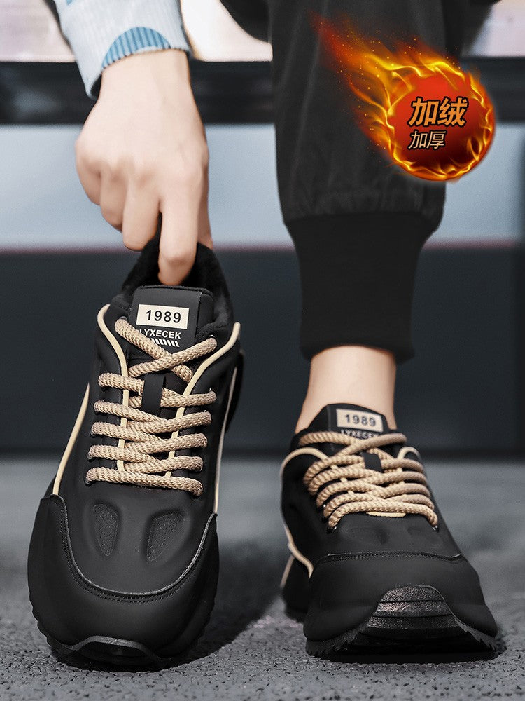 High Quality Sneaker Men Comfortable Lightweight Anti Slip Abrasion Resistant Soft Thick Sole Outdoor Casual Sport Shoes