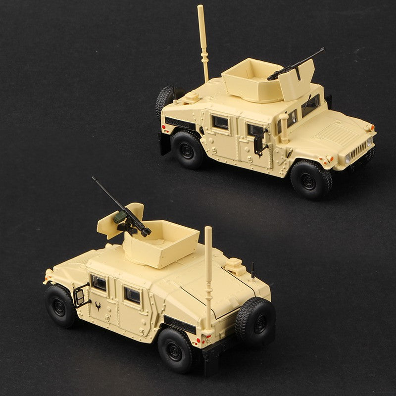 Massdi 1:64 Tiger Gaz Armored Vehicle Car Model M1151 Off-Road Antitank Alloy Miniature Diecast Vehicles Toy Collection
