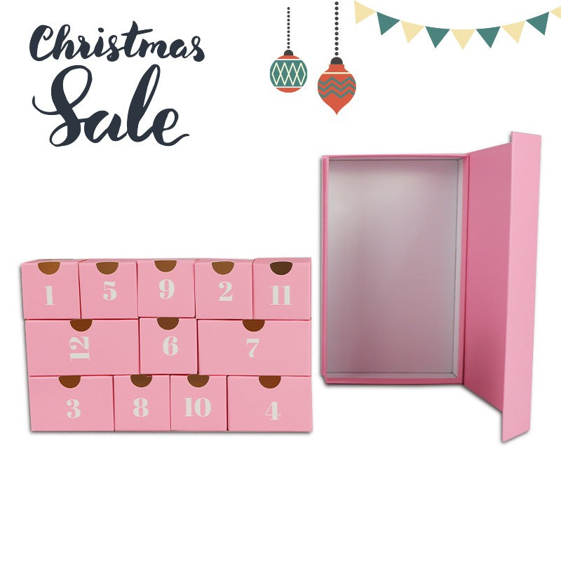 12 days Advent Calendar Christmas DIY Box Set Christmas Countdown Calendar Holiday Premium Surprise Christmas Gifts