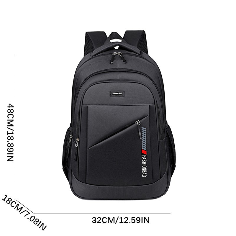 Backpack men casual large-capacity computer travel backpack female junior high school students high school students schoolbag