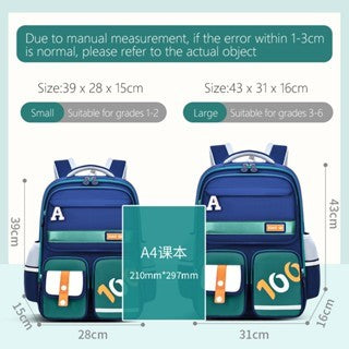 Primary school bag boys backpack bag school kids ergonomic preschool bag girls kindergarten children bookbag