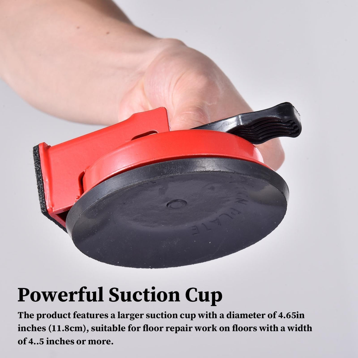 Floor Fixer Tool Laminate Iron Fixer Vacuum Tile Flooring Slat Grabber for Baseboard Paver Construction Tile Carpentry