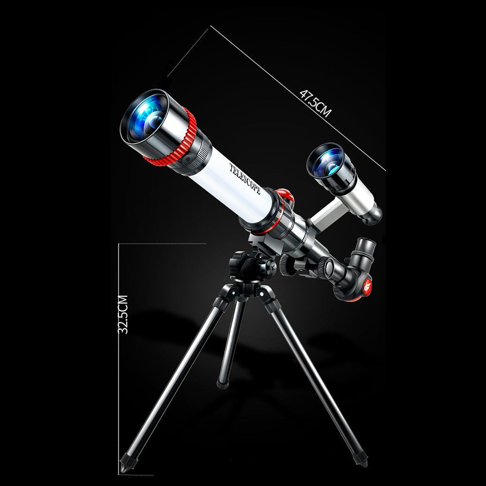 High Magnification Professional Astronomical Telescope Kids Experiment Monocular Stargazing Binoculars Teaching Aids