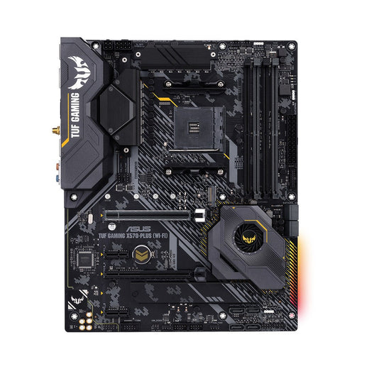 ASUS X570 Motherboard Set Kit with Ryzen 5 5600 CPU TUF GAMING X570-PLUS (WI-FI) 4xDDR4 M.2 NVME HDMI ARGB USBC AM4 Mainboard