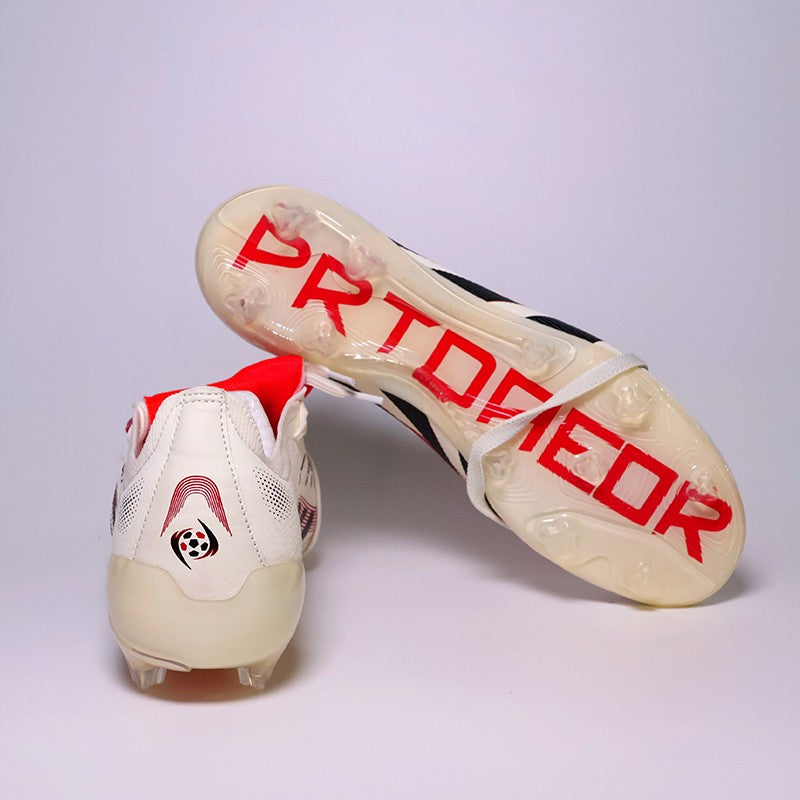 M-2502 Pro Mens Soccer Shoes Training Non-Slip Turf Soccer Cleats TF/FG Football Sneakers Chuteira Campo for Man 35-45