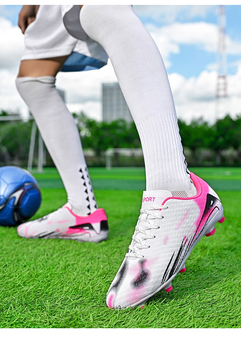 New Men's Soccer Shoes Cleats Non-Slip Training FG Football BootsTop Quality Sneakers Wholesale Drop Shipping Unisex Adult 2025