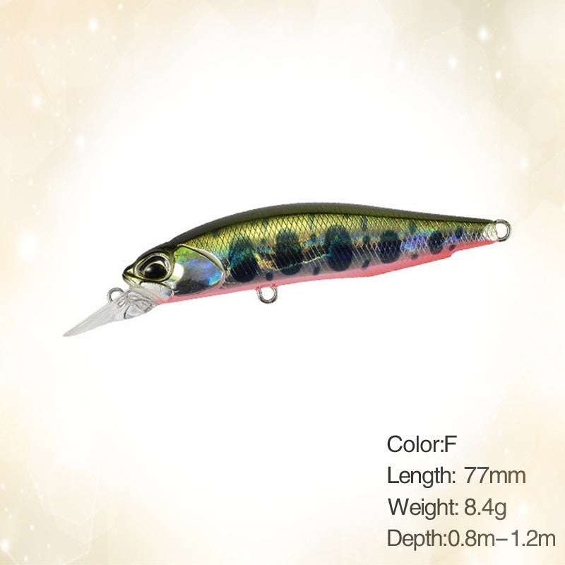 77mm 63mm Minnow Fishing Lure Wobbler Rozante 77SP Long Cast Hover Swaying Lure Jerkbait Artificial Bait Culter Alburnus Bait