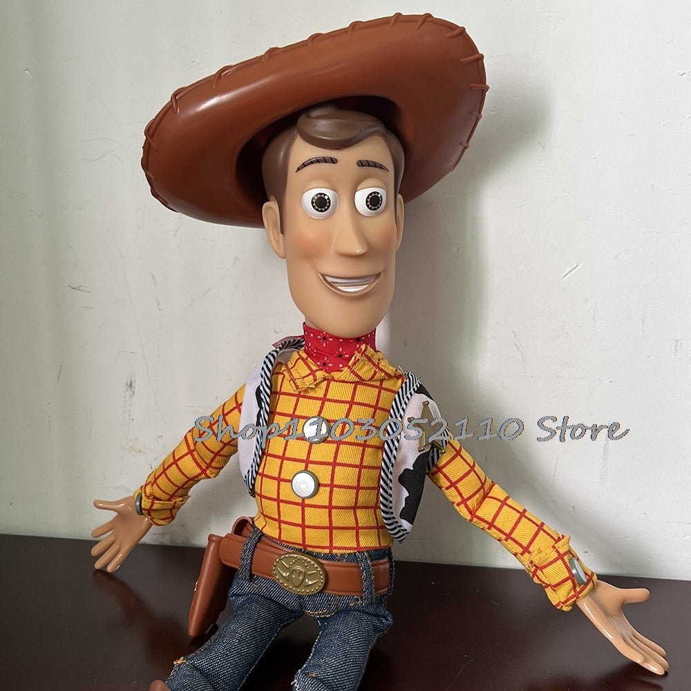 Toy Story 4 Talking Woody Jessie Action Figure Sing Soft Cute Anime Figure Decoration Birthday Model Gift Toys