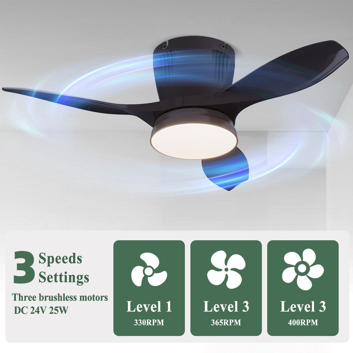 Minimalist Home Fan Light Nordic Led Living Room Restaurant Silent All-in-one Ceiling Fan Ceiling Lamps for Living Room Bedroom