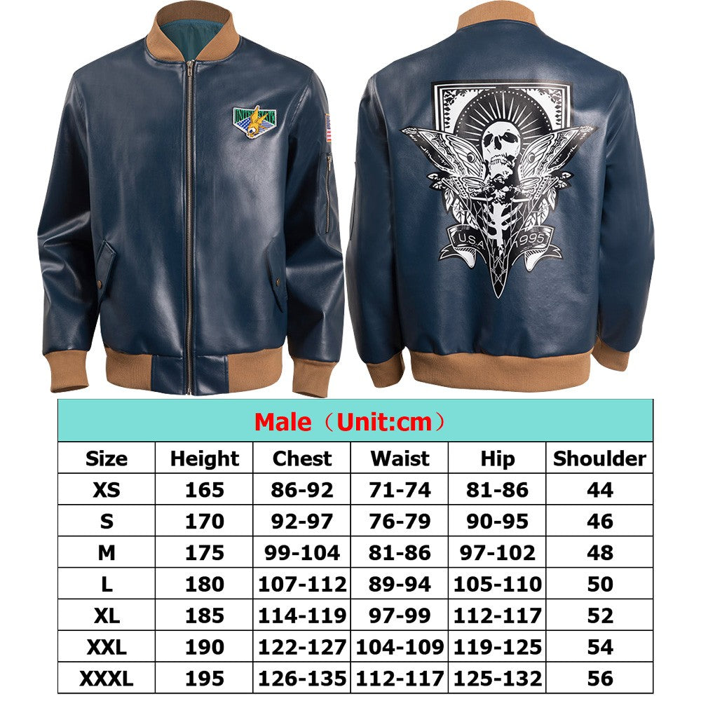 Leon S. Kennedy Cosplay Evil 4 Costume Coat Jacket Adult Men Outfits Halloween Carnival Party Disguise Roleplay Suit
