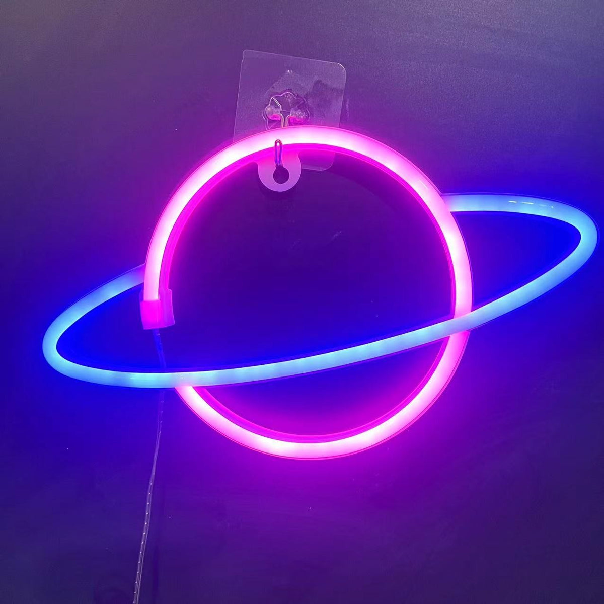 Neon Sign Alien Face Shaped Wall Hanging Lights for Home Game Room Saucerman Plant LED Night Lamps Xmas Party Holiday Art Decor