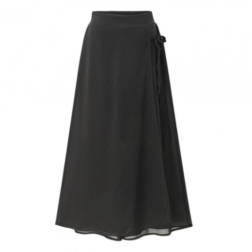 Women's Large Size Fat MM Summer Chiffon Culottes Cropped Pants Skirt Loose Fit Fashion by