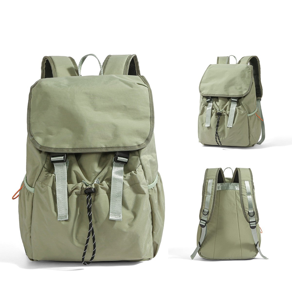 Outdoor Backpack for Women, Lightweight Hiking and Mountaineering Bag, Large Capacity Travel Bag for Men, Drawstring Couple Backpack, Laptop Backpack, Boarding and Camping Bag