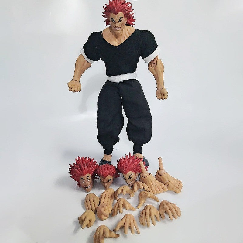 ST Baki Hanma Son Of Ogre Action Figure Hanma Yuujiro Figurine Ko Fighting PVC Collection Anime Yujiro Figures Model Toys Gifts