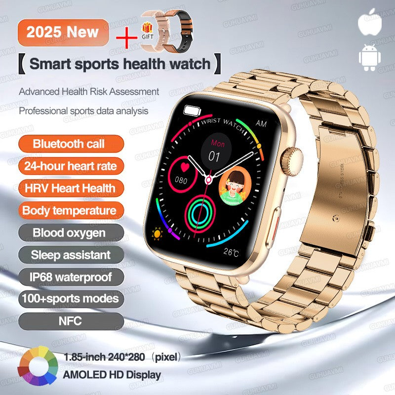 2025 New For Xiaomi Redmi Watch 5 Bluetooth Call GPS Tracking NFC Heart rate IP68 Waterproof Sport Fitness Smart bracelet Unisex