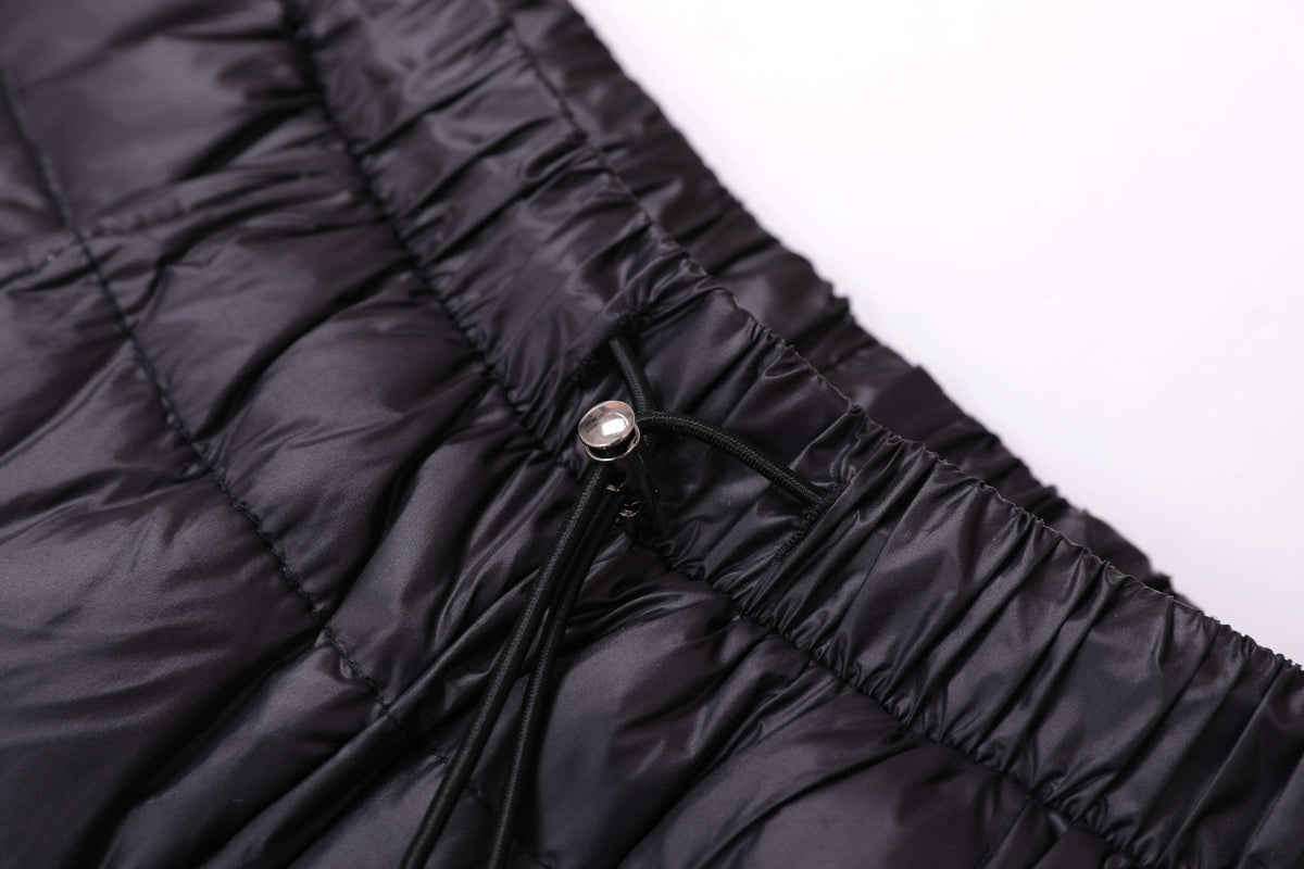 Plus Size Women Men's Thickened Down Pants 2023 New Winter High Waist 90% White Duck Down Warm Straight Female Casual Trousers