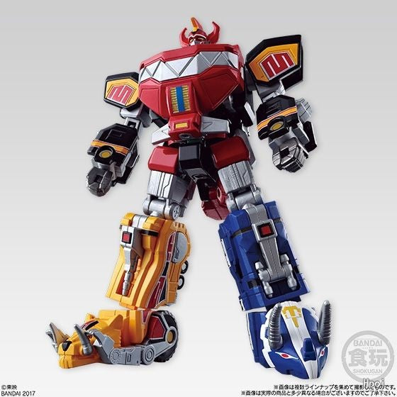BANDAI Original SUPER MINIPLA Power Rangers Series Wrist Dragon King\Big Beast God Anime Action Figure Model Toys Gifts Fo Boys