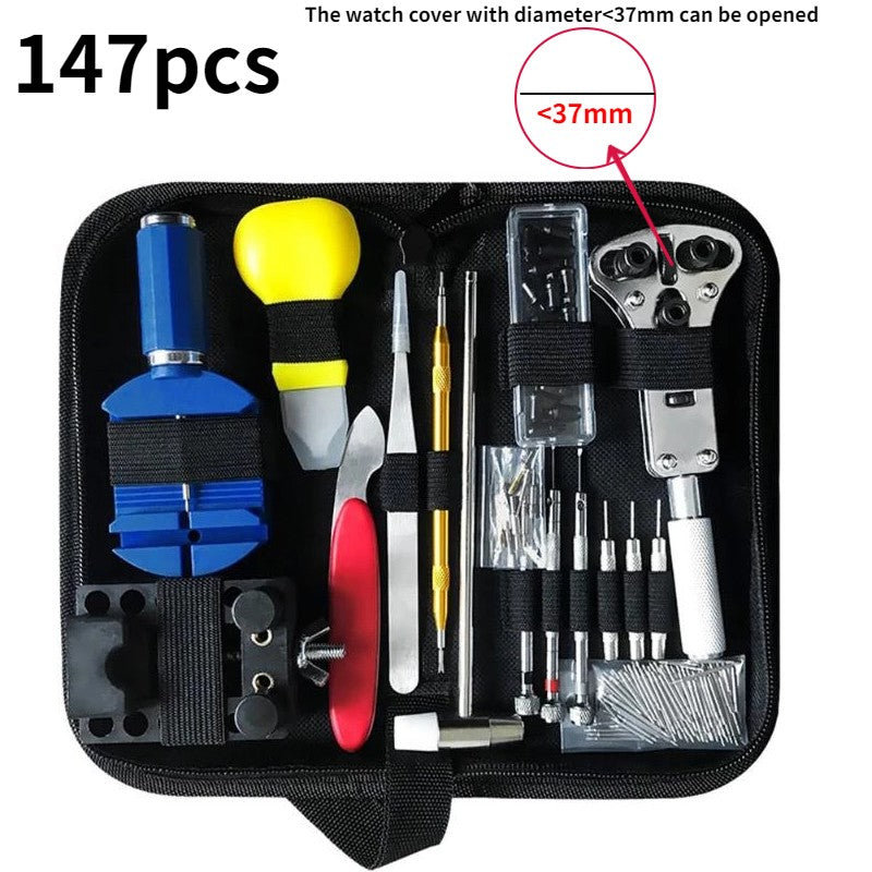 Watch Repair Tool Kit Watch Link Pin Remover Shell Opener Spring Bar Remover Clock Battery Replacement Strap Needle Set Accessor