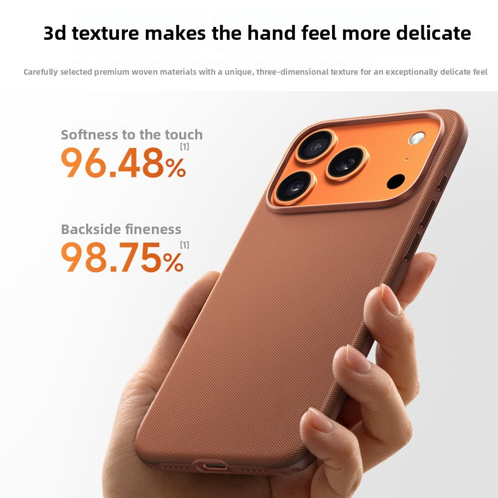 DIVI TechWoven Magsafe Case for iPhone 17 Pro Max Wireless Charge Cover TechWoven Case with MagSafe Magnetic Weaving Texture