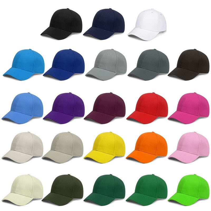 Unisex Cap Casual Plain Baseball Cap Adjustable Snapback Hats For Women Men Hip Hop Cap Street Dad Hat