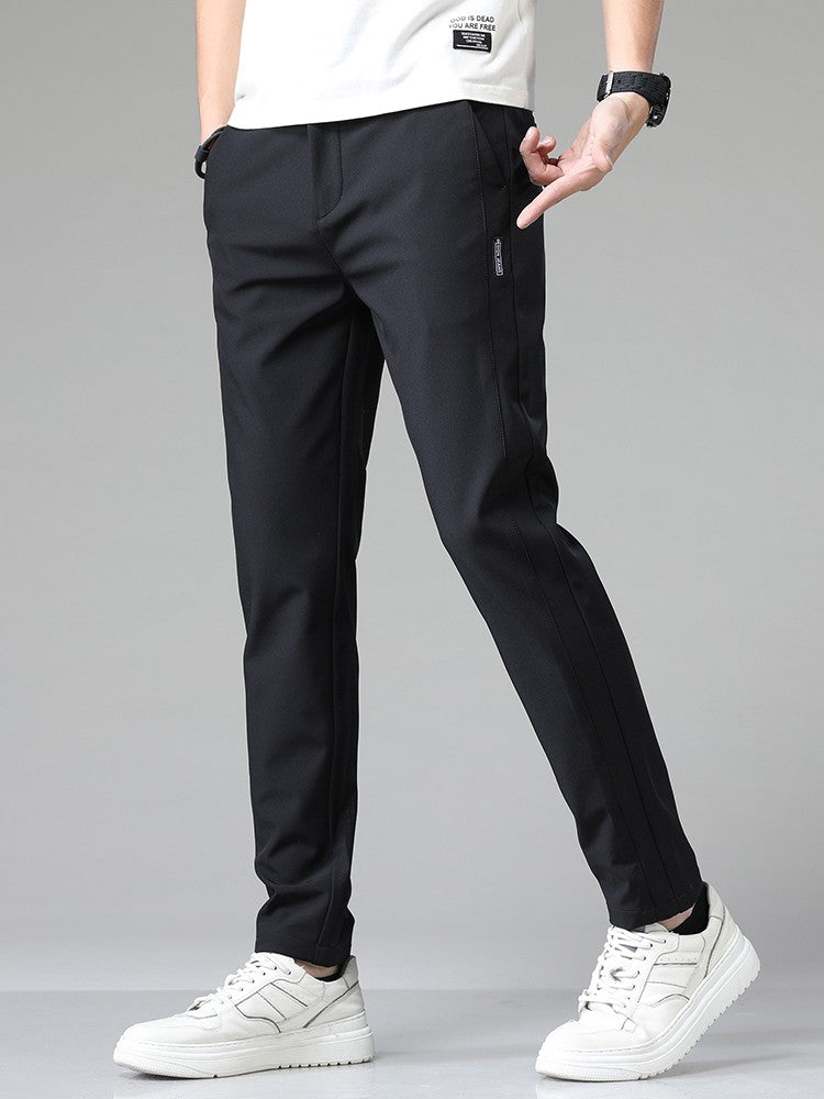 5 Colors Spring Summer Ultra-thin Men's Stretch Slim Straight Casual Pants High Quality Fashion Breathable Golf Sports Trousers