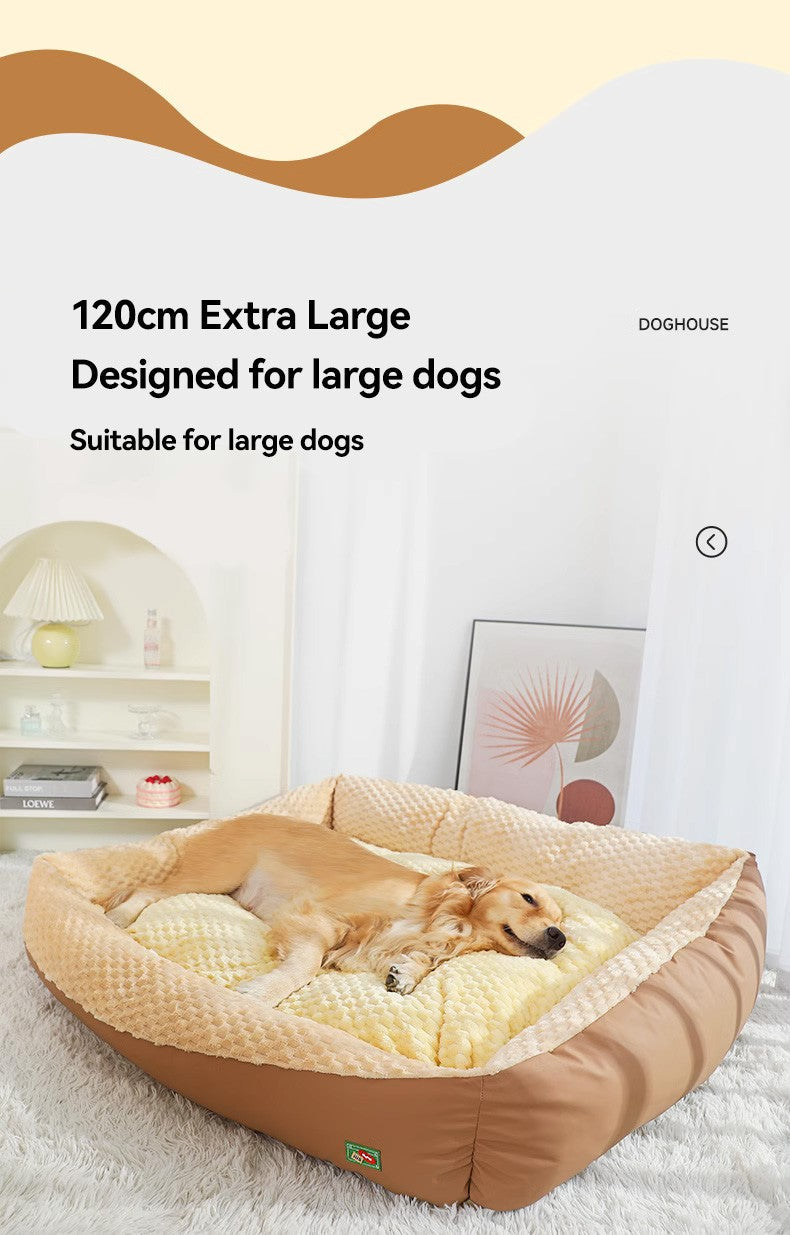 HOOPET Winter Dog Deep Sleep Warm Pet Mattress For Dogs Cats Dog Kennel Pet Bed Products
