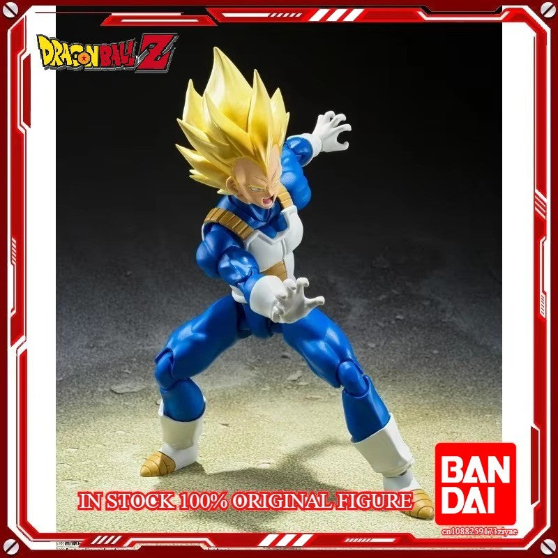 In Stock 100% Original BANDAI SPIRITS S.H.Figuarts Vegeta AWAKENED SUPER SAIYAN BLOOD Anime Figure Model Action Toys Gifts
