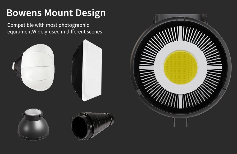 135W Photography LED Video Light Daylight-Balanced Sun Lamp Bowens Softbox For Softbox Lighting Portrait Flash Studio Accessorie