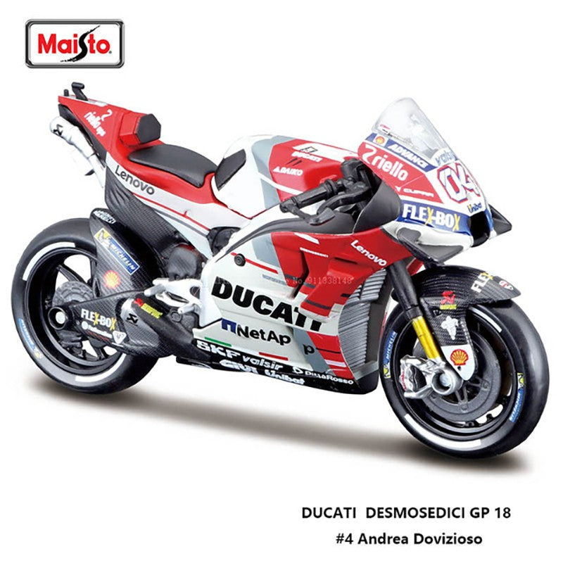 Maisto 1:18 NEW 2023 Ducati Lenovo Team #1 Bagnaia Champion Moto GP Racing casting alloy motorcycle Model collection gift toy