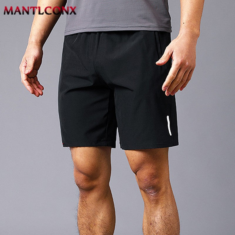 Breathable Running Jogging Men's Shorts Quick Dry Fashion Board Shorts Male Summer Elastic Casual Shorts Men Solid Color M-4XL
