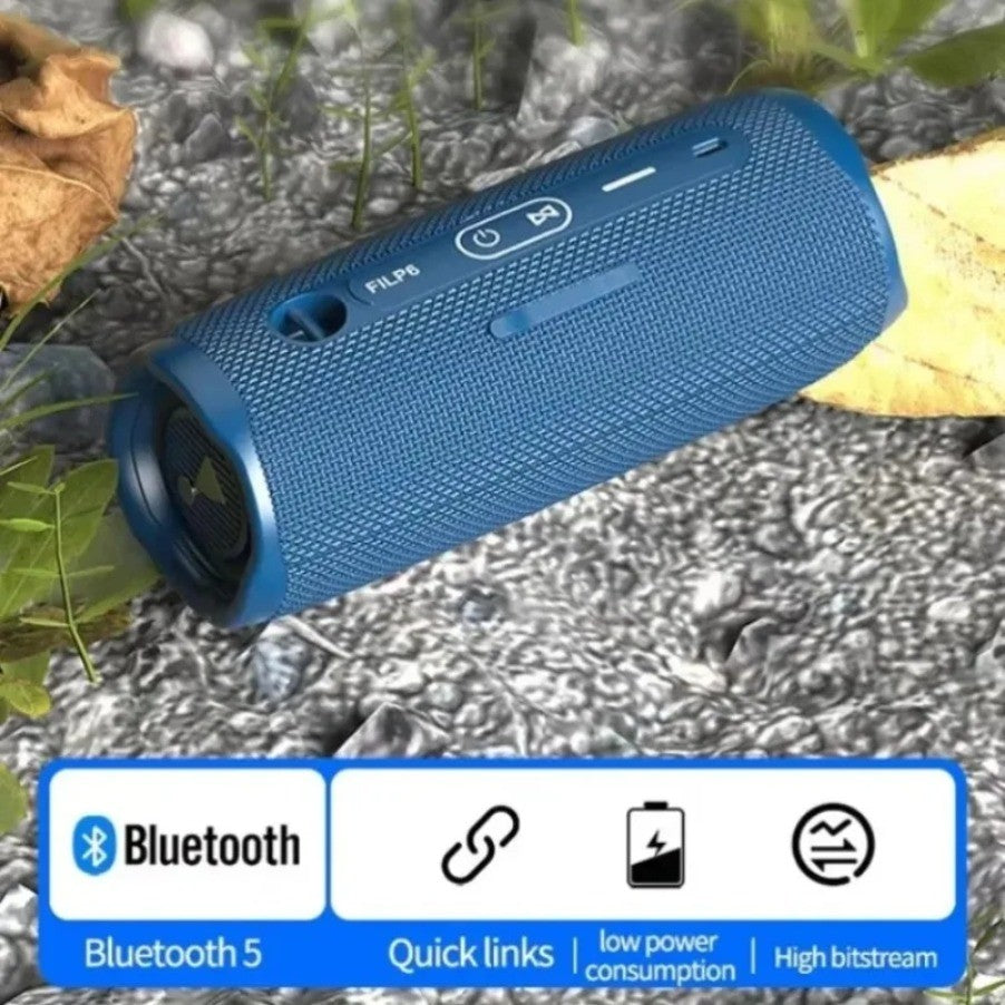 Portable Flip6 Bluetooth Speaker Multi-Function TWS Audio Caixa De Som Outdoor Subwoofer Wireless Home Theater Dual Speaker