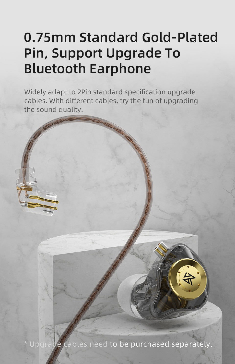 KZ EDX Pro Earphones Dynamic In Ear Monitor HiFi Wired Headphones Bass Stereo Game Music Earplugs Noice Cancelling Headset