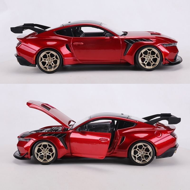 Original Maisto 1:18 Ford Mustang GTD Alloy Car Model Static Alloy Miniature Die-Cast Models Collection Gift Toys Birthday Gifts