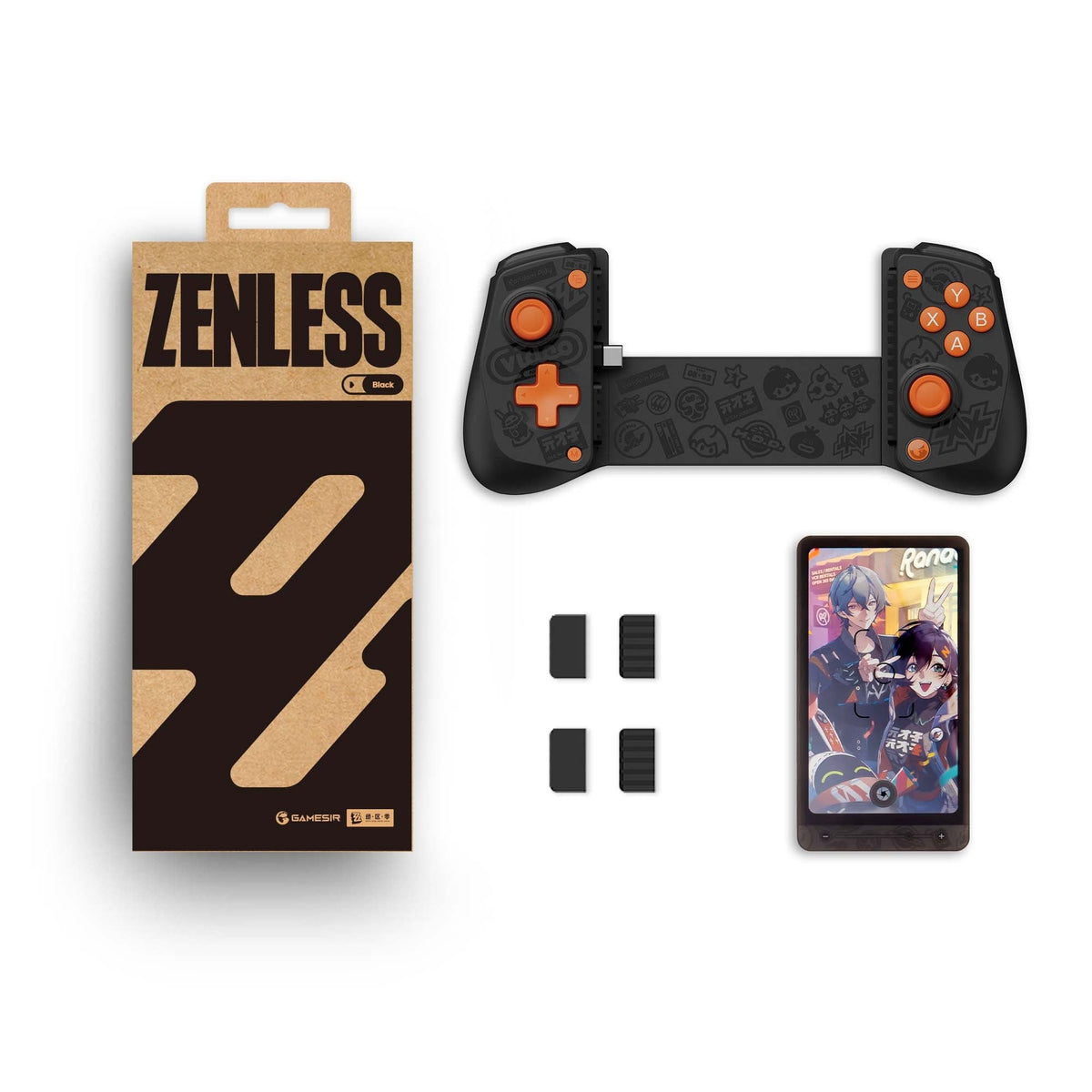 Original GameSir X5 Lite Type-C Mobile Gaming Controller with Membrane Hair Triggers ,Gamesir Hall Effect Sticks for IOS Android