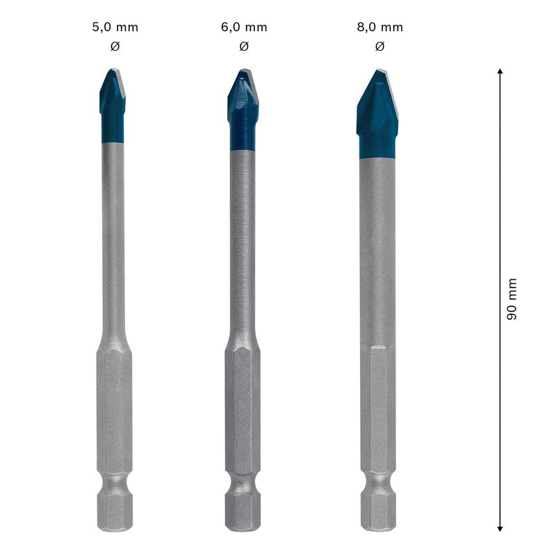 BOSCH Tool Attachments Bit Holder Drill Bit Set Twist Drill Multi-functional Tool Accessories 2608522320 2608900585 2608522317