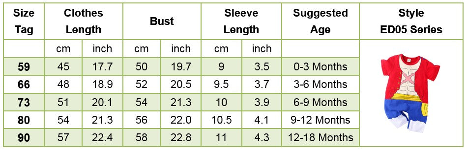 Newborn Costume Baby Anime Romper Boy Kakashi Akatsuki Chopper Zoro Vegeta Cosplay Clothes Infant Jumpsuit Clothes 0-18 Months